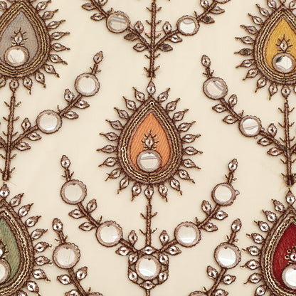 Net Embroidery Fabric