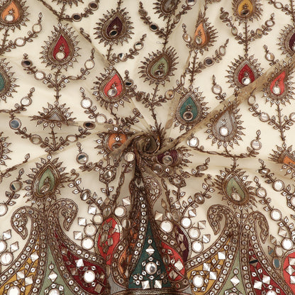 Net Embroidery Fabric