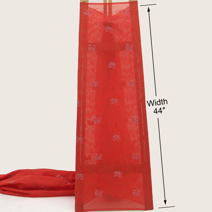 Chanderi Embroidery Fabric