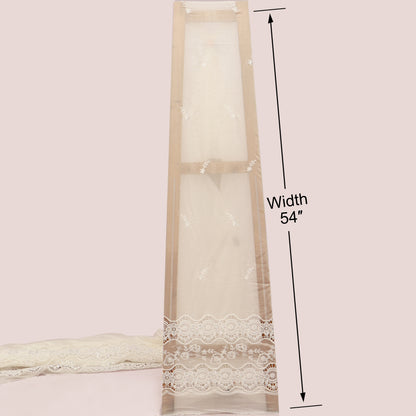 Chanderi Embroidery Fabric