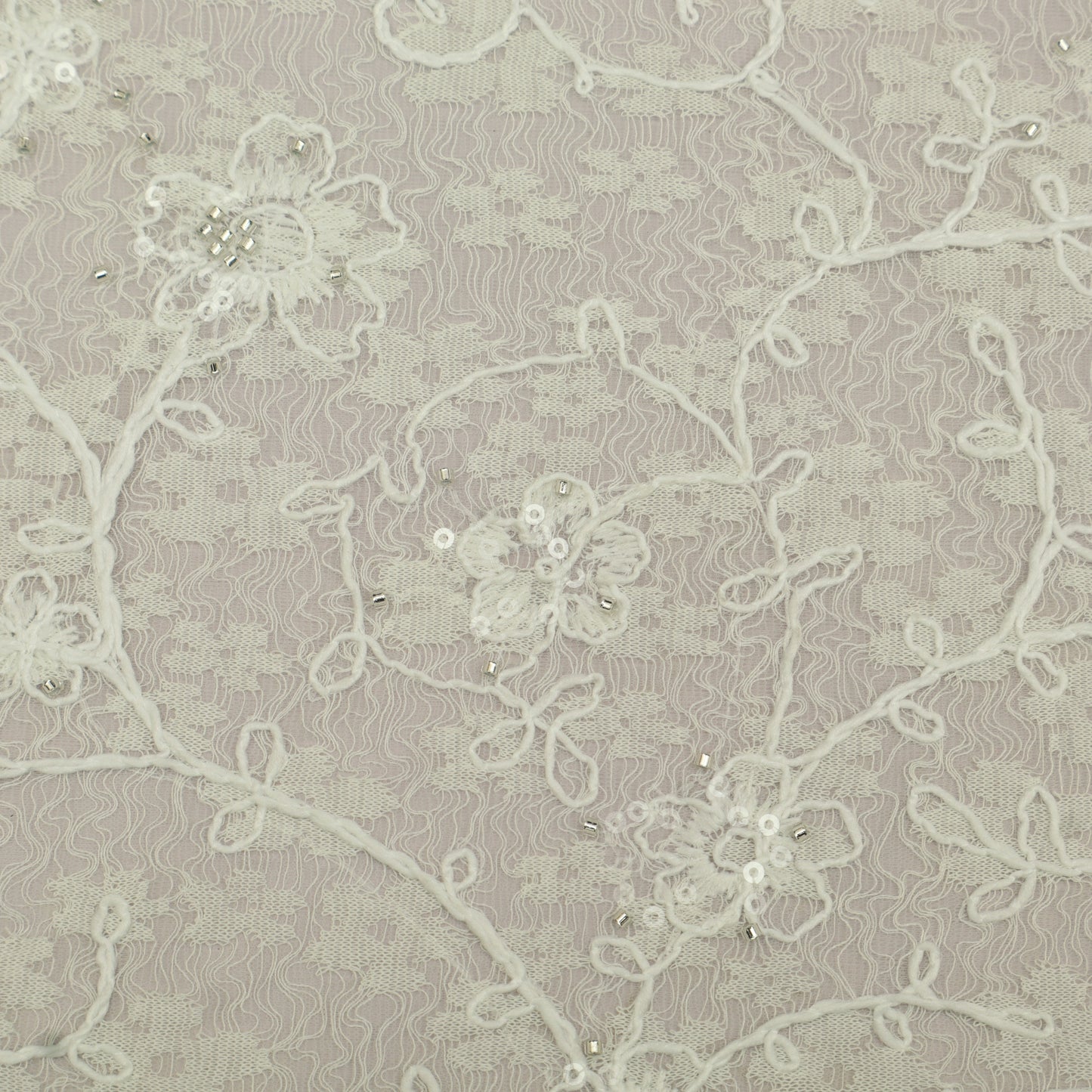 Net Embroidery Fabric