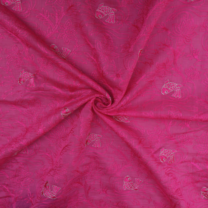 Chanderi Embroidery Fabric