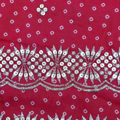 Rani Color Tissue Embroidery Fabric