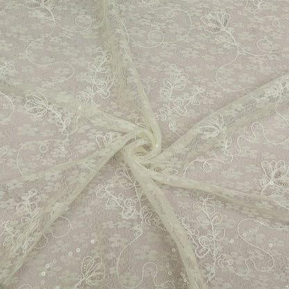Net Embroidery Fabric