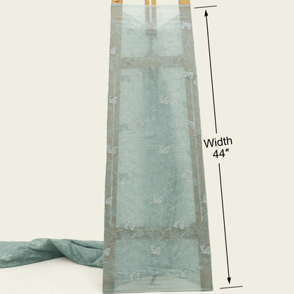 Chanderi Embroidery Fabric