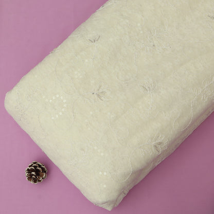 Net Embroidery Fabric