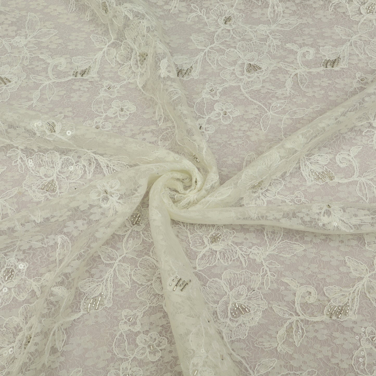 Net Embroidery Fabric