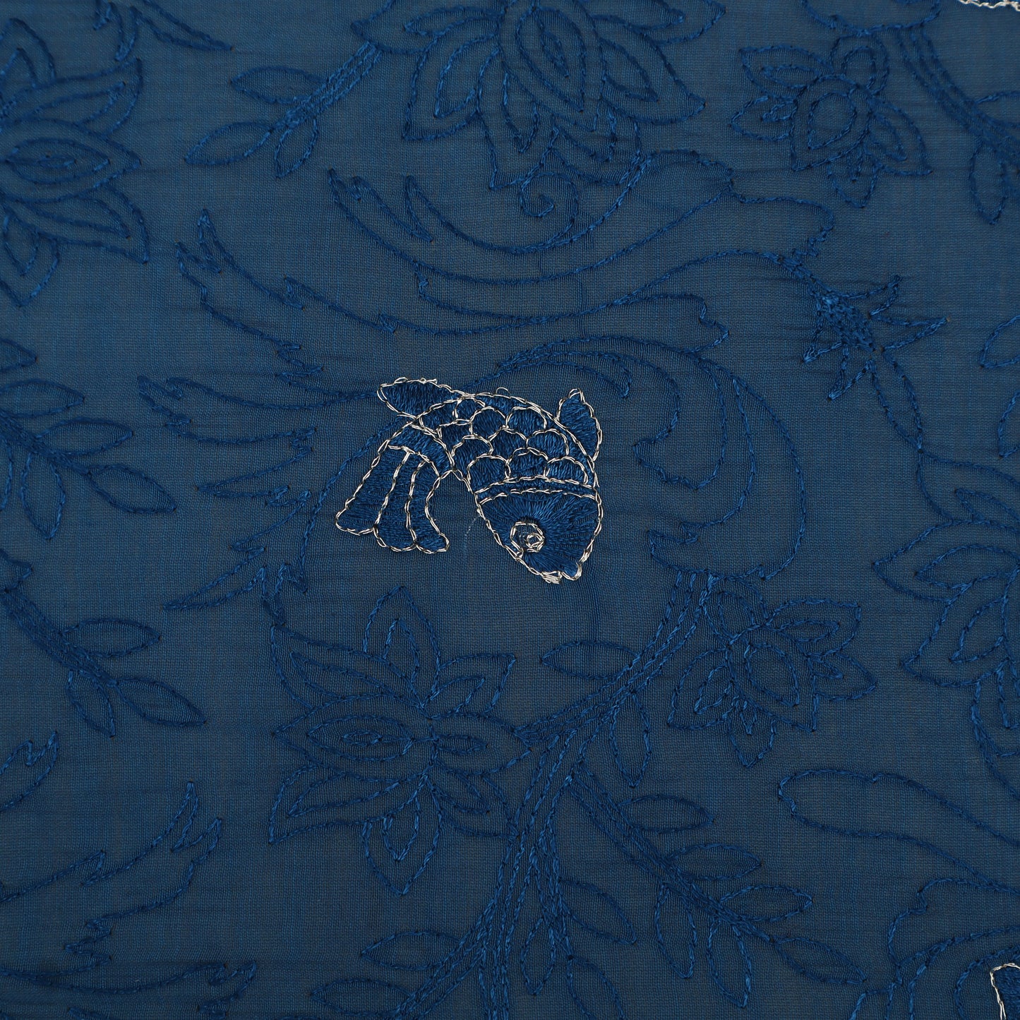 Chanderi Embroidery Fabric