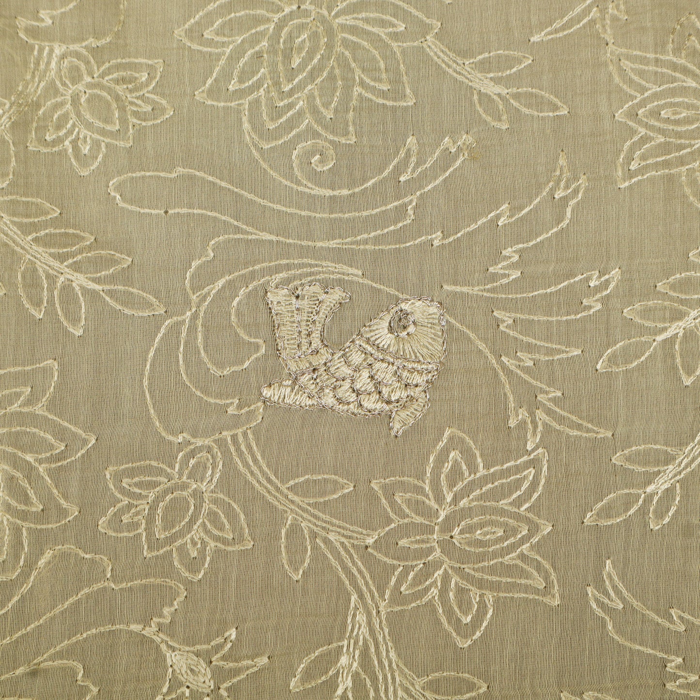 Chanderi Embroidery Fabric