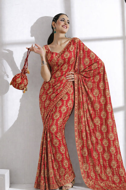 Chinia Brocade Fabric Design