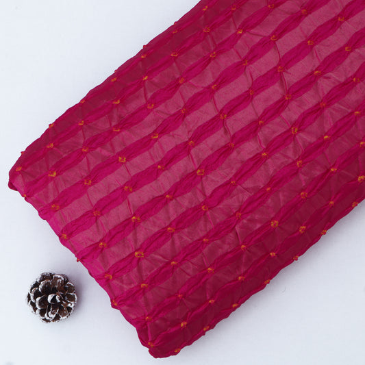 Bandhani Brocade Print Fabric