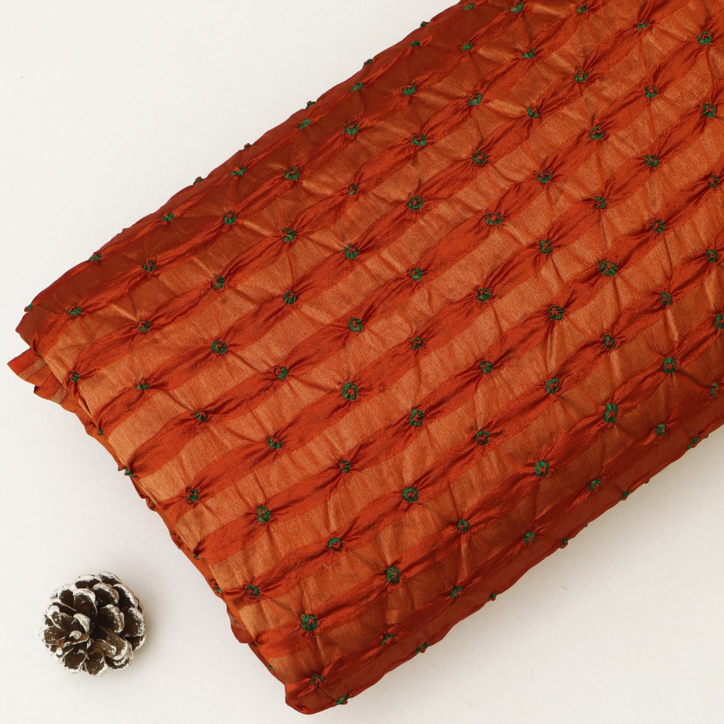Bandhani Brocade Print Fabric