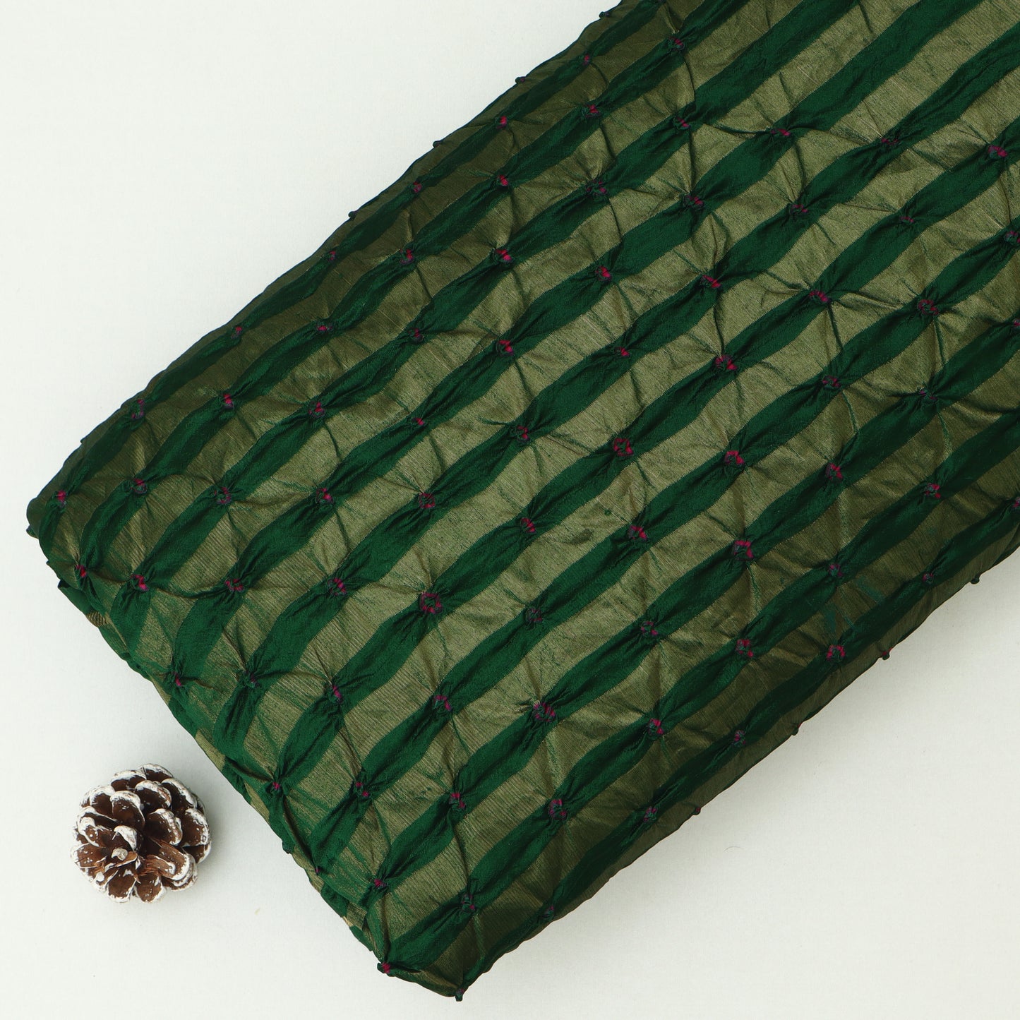 Bandhani Brocade Print Fabric