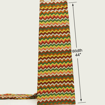 Gajji Silk Hydra Print Fabric