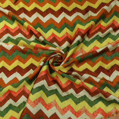 Gajji Silk Hydra Print Fabric