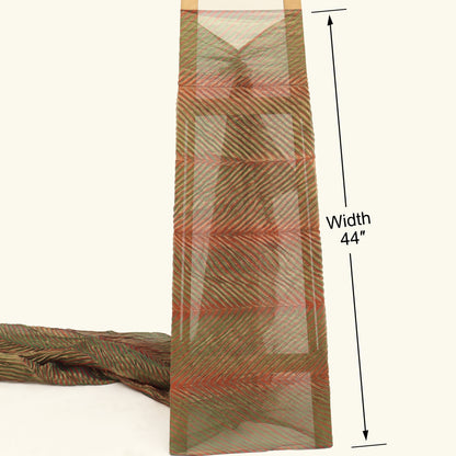 Bandhani Brocade Print Fabric
