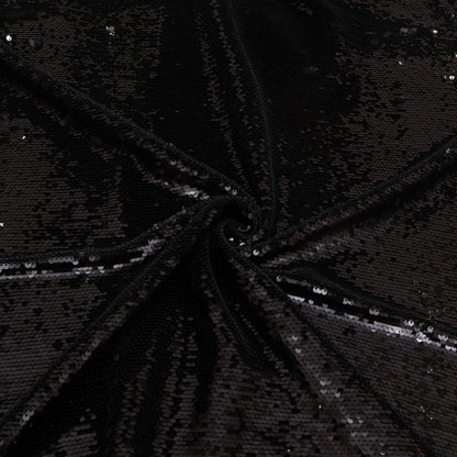 Lycra Sequins Embroidery Fabric