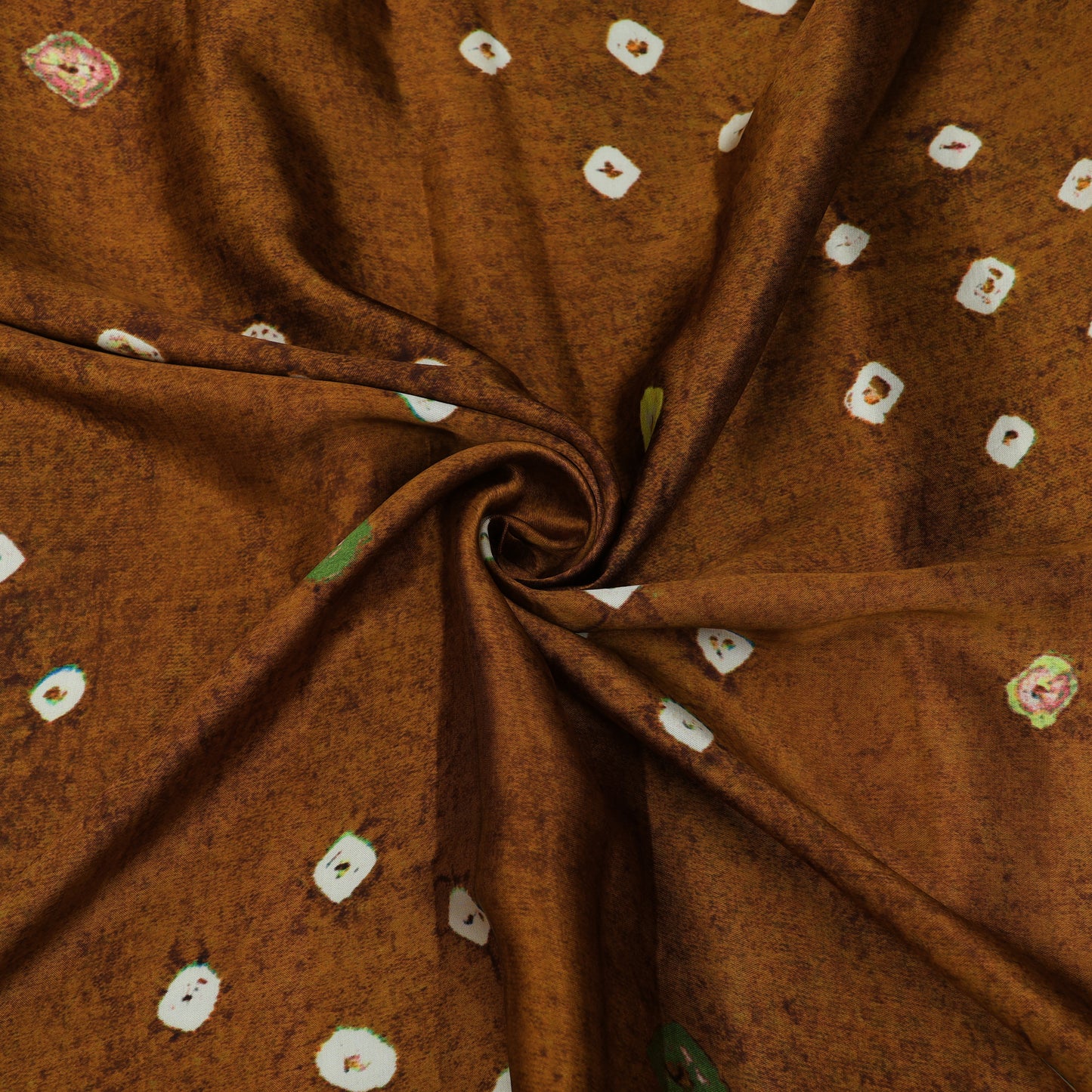 Gajji Silk Hydra Print Fabric