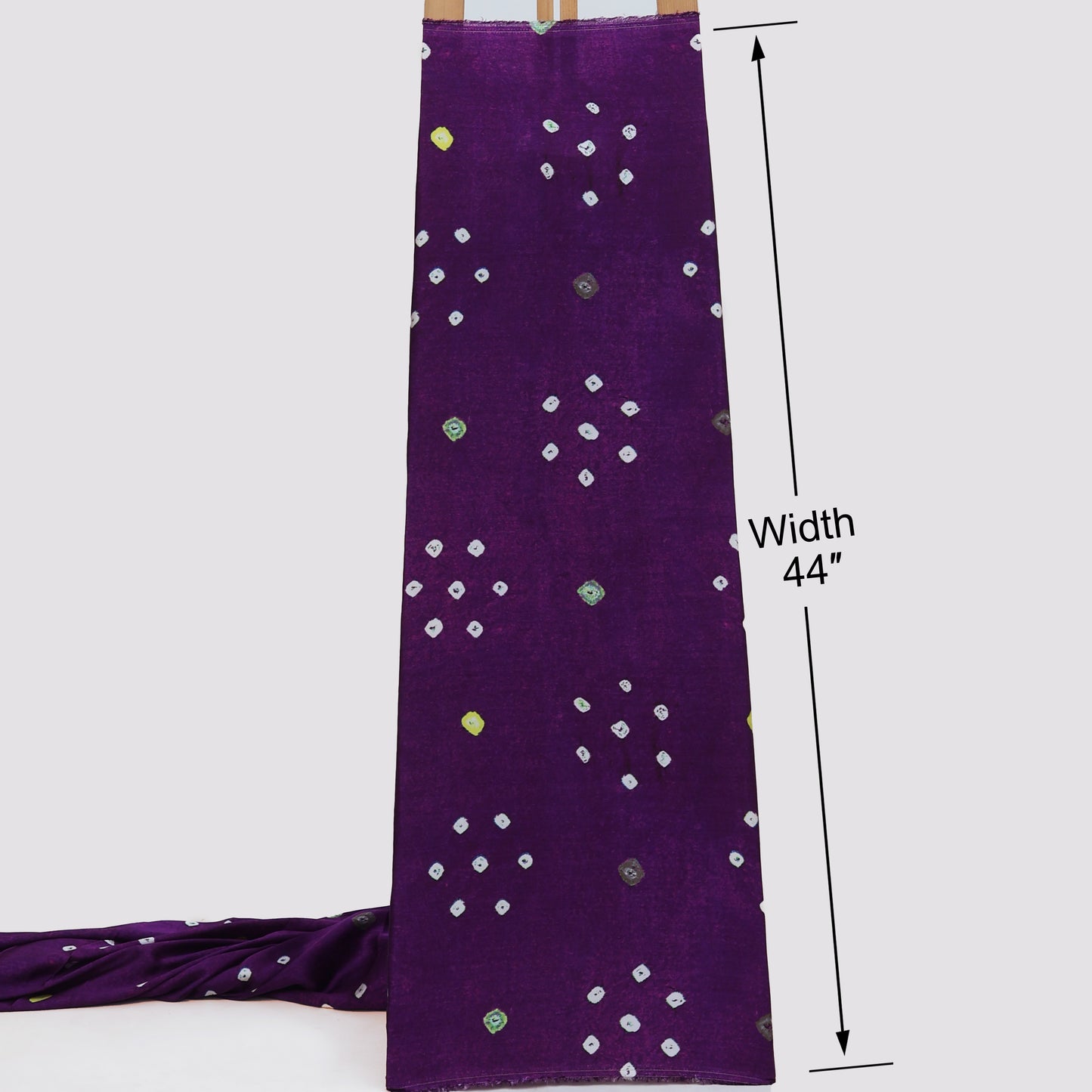 Gajji Silk Hydra Print Fabric