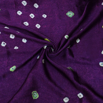 Gajji Silk Hydra Print Fabric