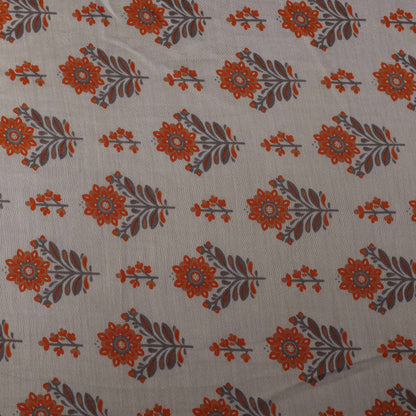 Colored Chanderi Print Fabric