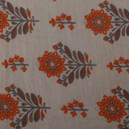 Colored Chanderi Print Fabric