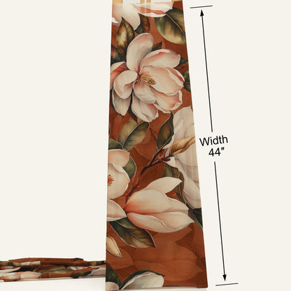 Floral Print Satin Fabric