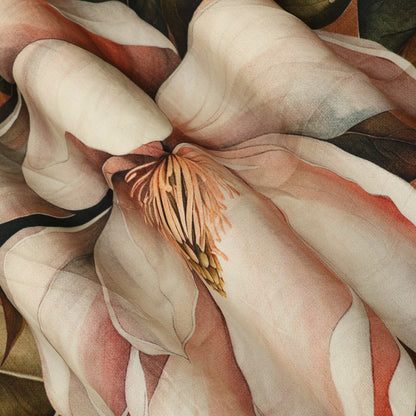 Floral Print Satin Fabric