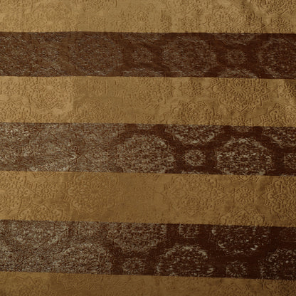 Stripe Velvet Zari Fabric