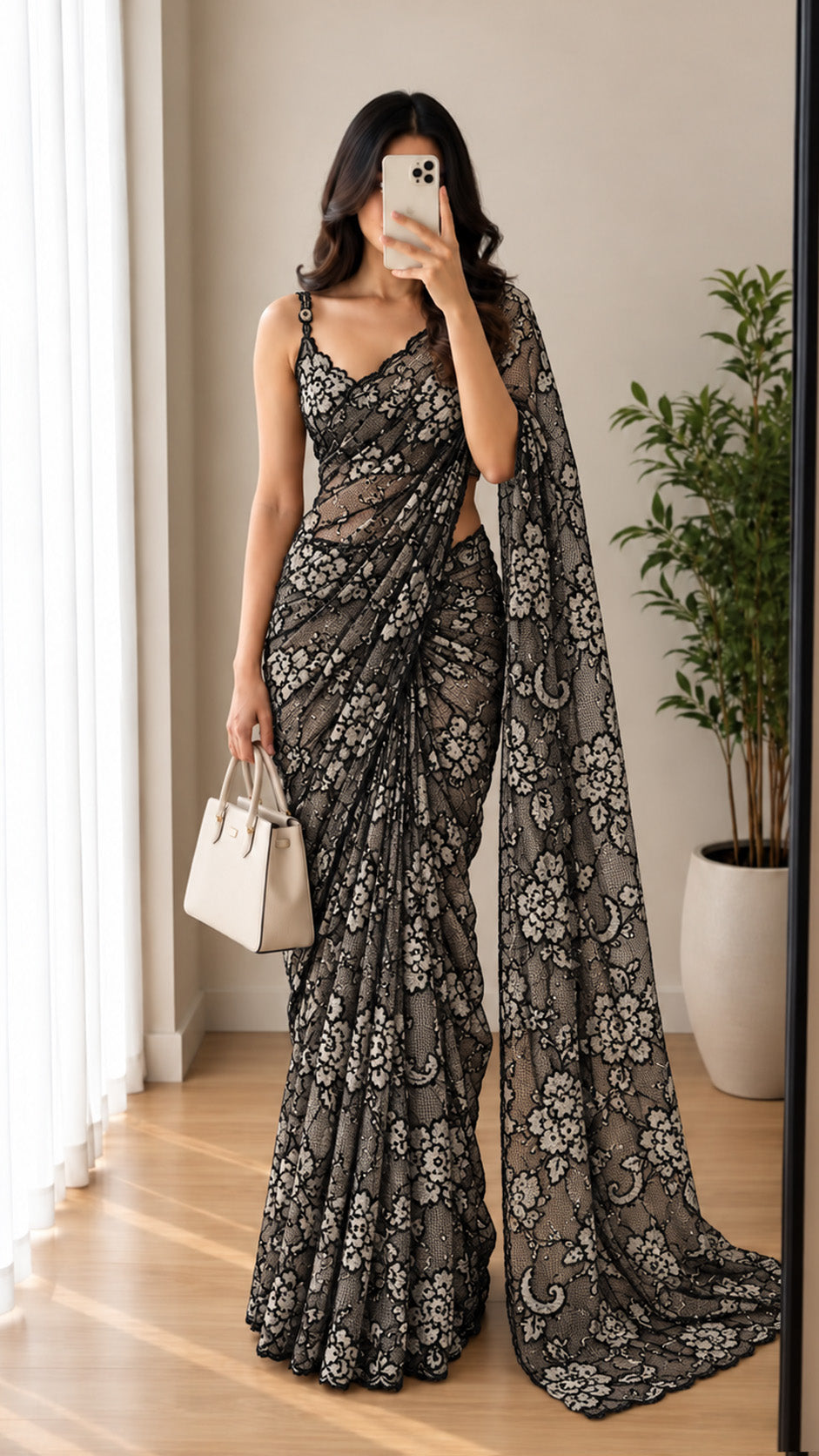 Net Embroidery Fabric
