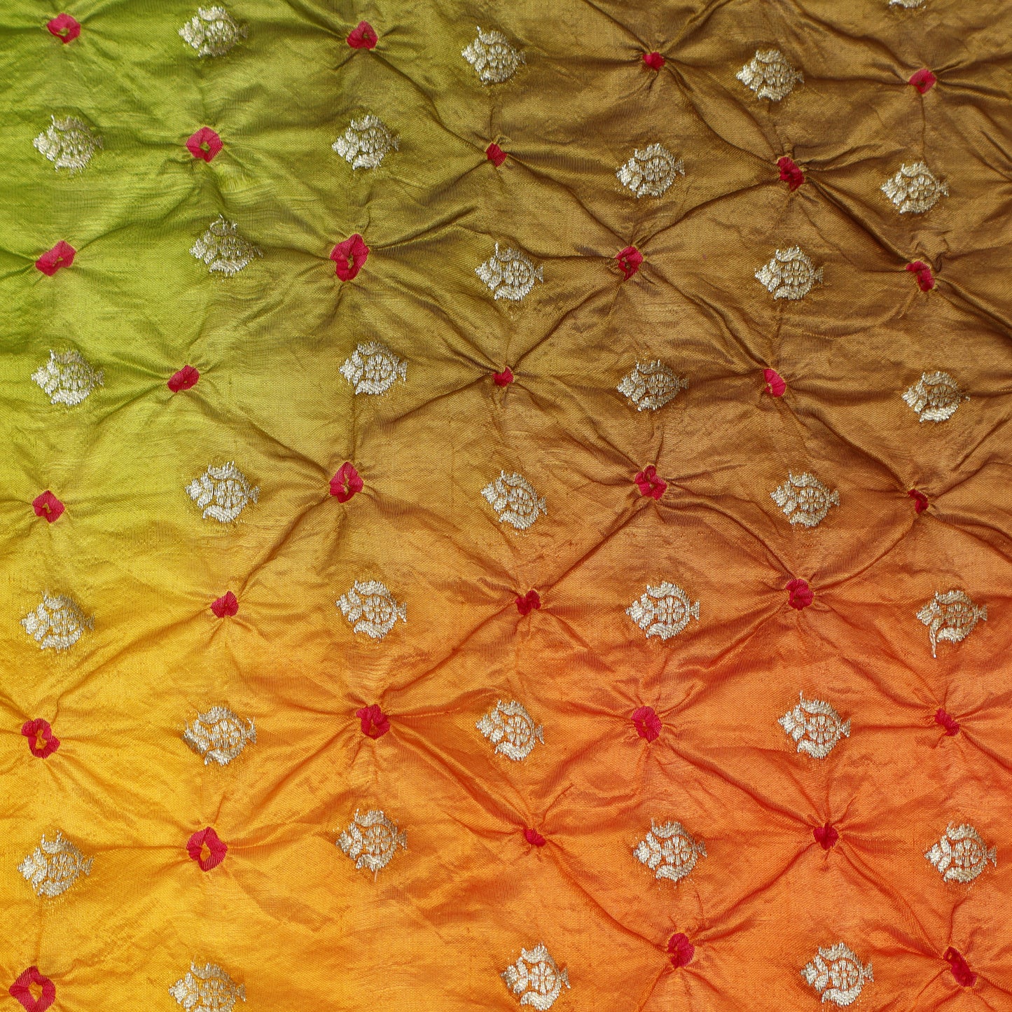 Bandhani Brocade Fabric