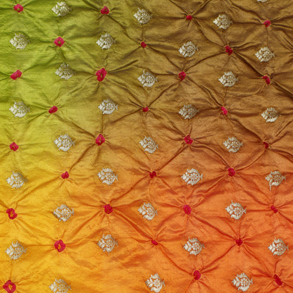 Bandhani Brocade Fabric