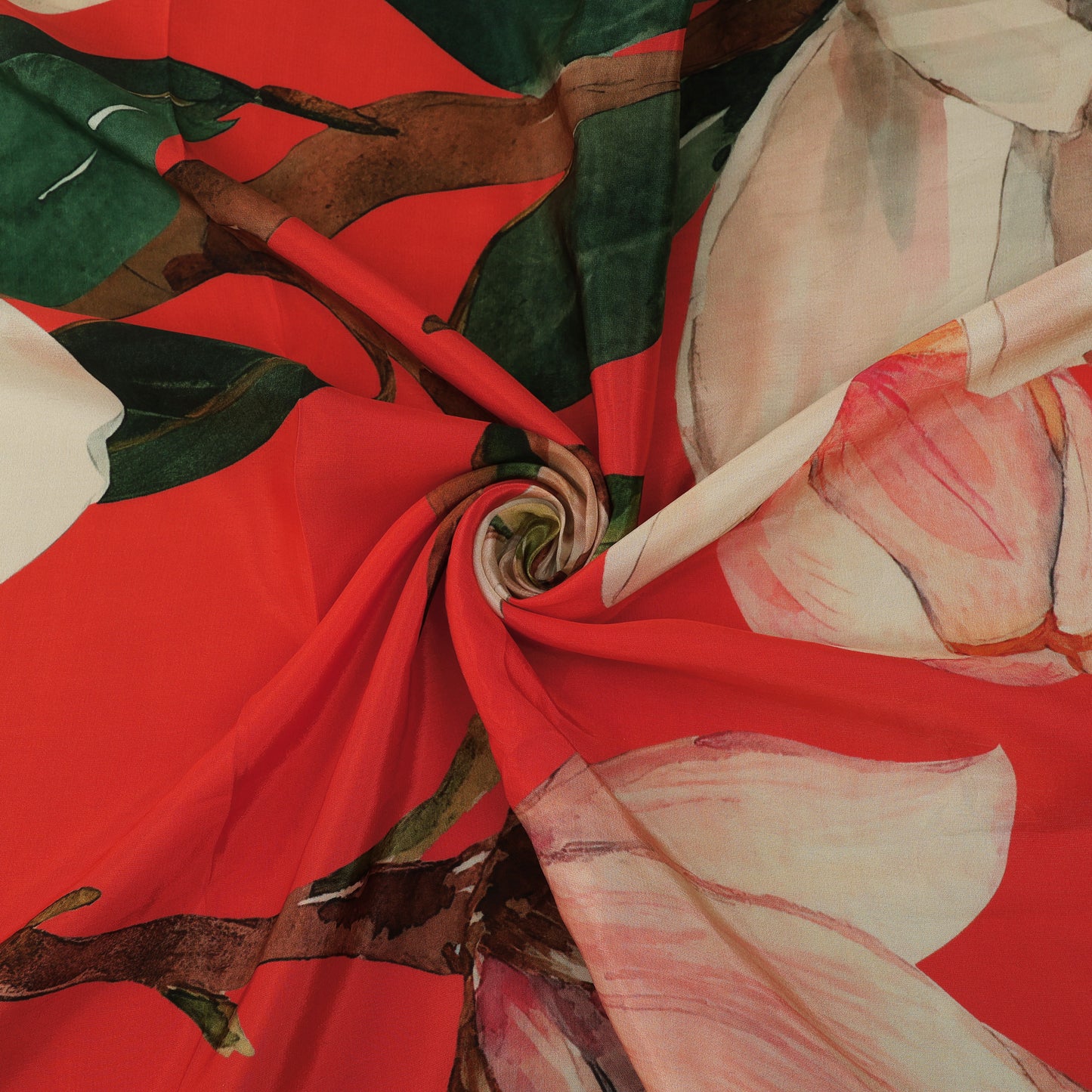 Crepe Hydra Print Fabric