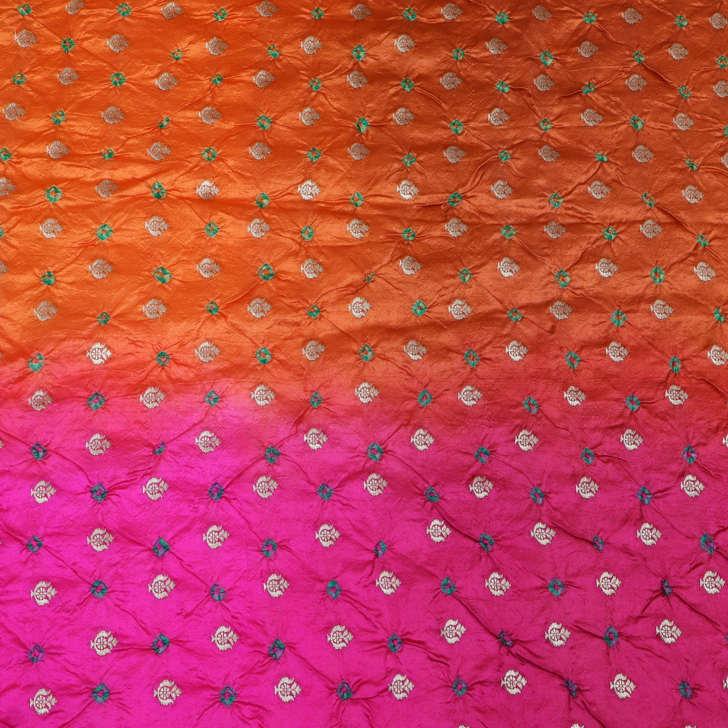 Bandhani Brocade Fabric