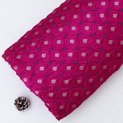 Bandhani Brocade Fabric