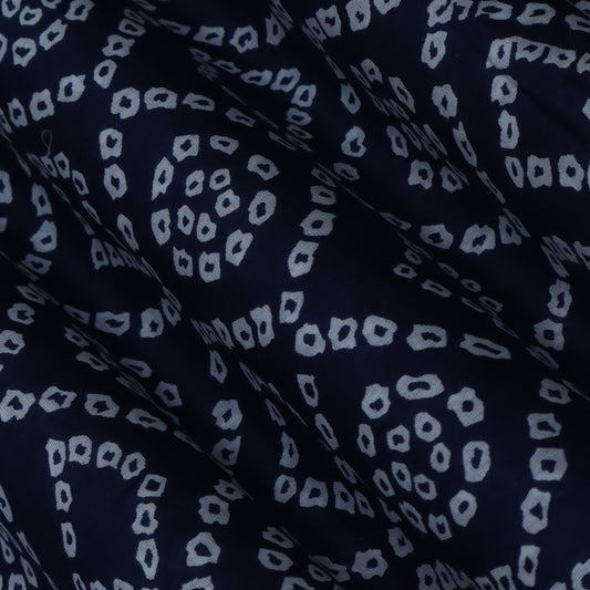 Colored Mulmul Discharge Print Fabric