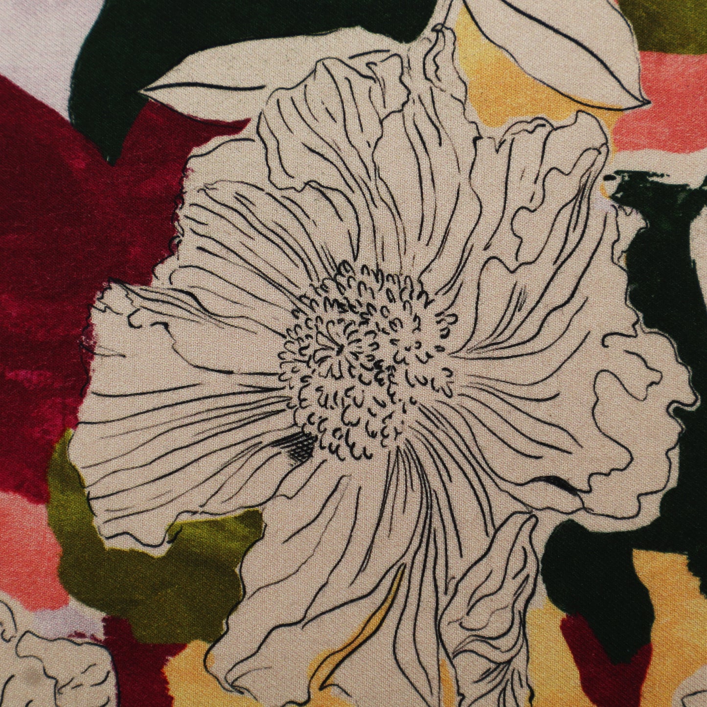 Multicolor Pashmina Print Fabric