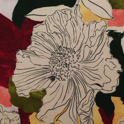 Multicolor Pashmina Print Fabric