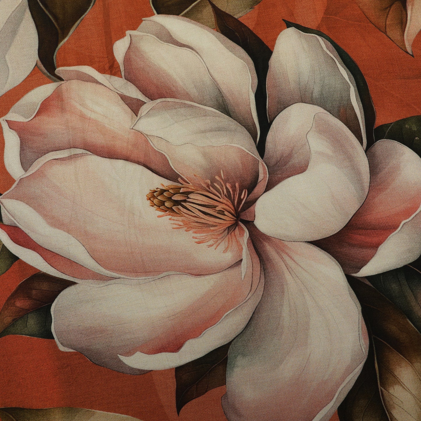 Floral Print Satin Fabric