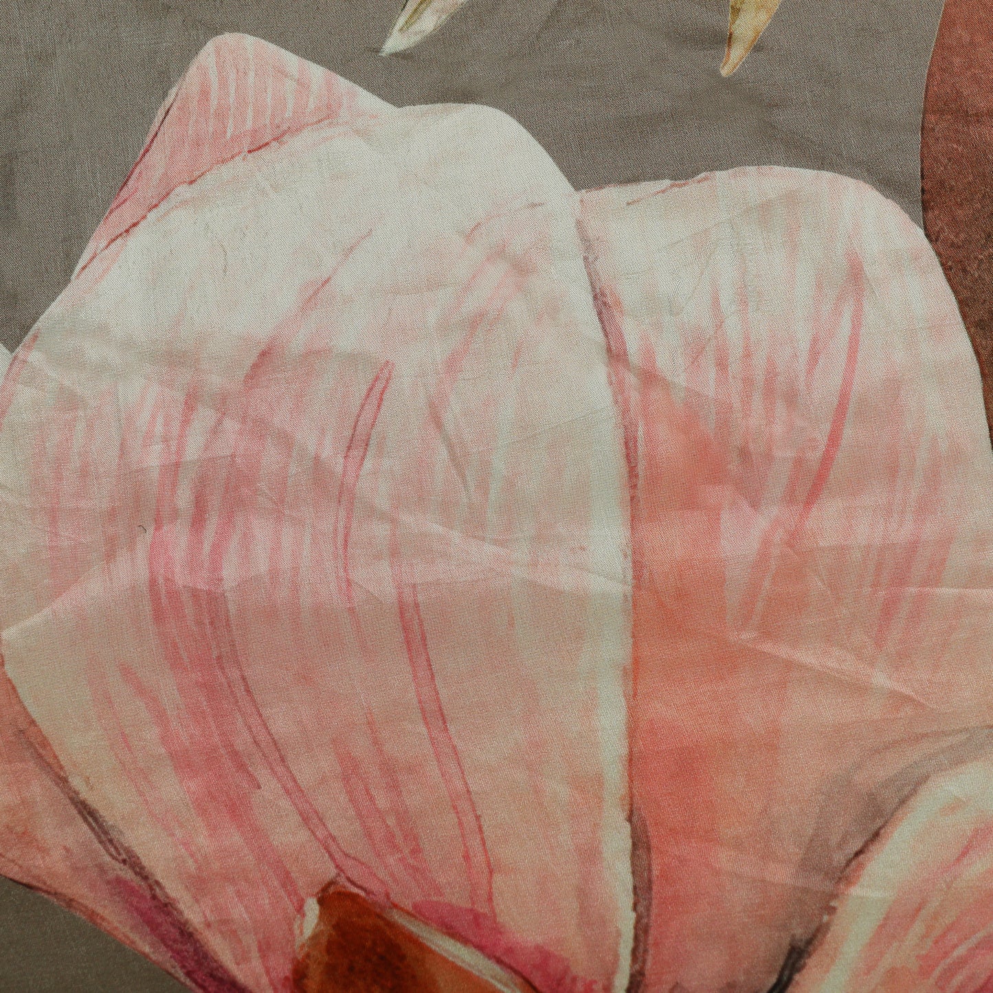 Floral Design Crepe Hydra Printed Fabric