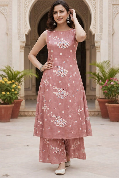Mul Chanderi Embroidery Fabric