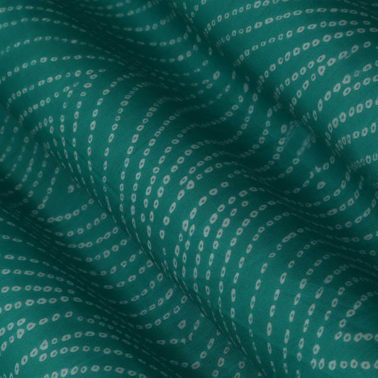 Colored Mulmul Discharge Print Fabric