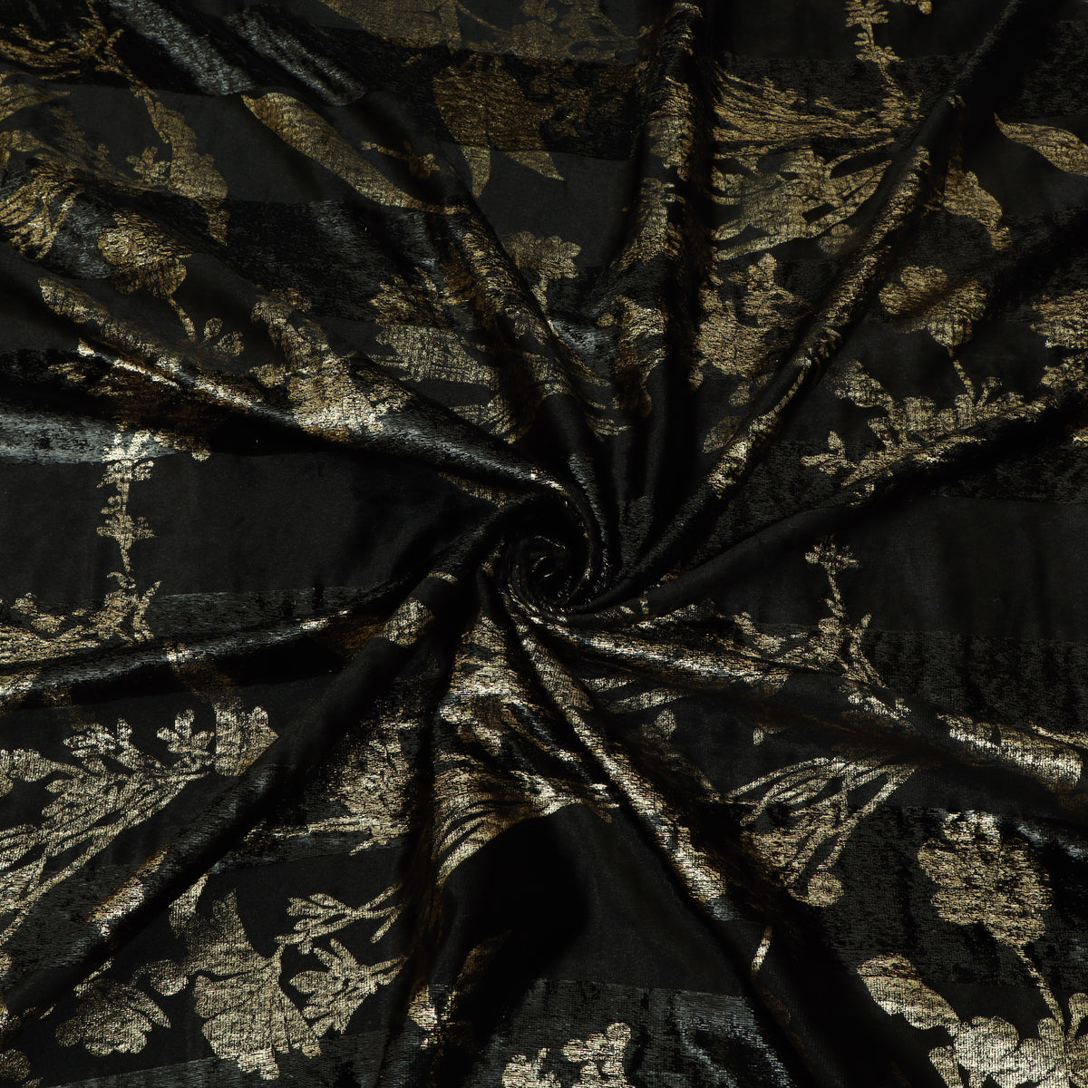 Velvet Foil Fabric