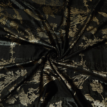 Velvet Foil Fabric