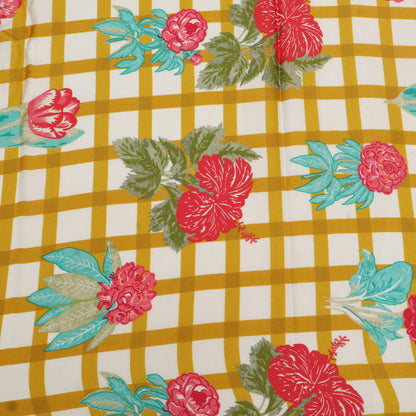Modal Satin Print Fabric