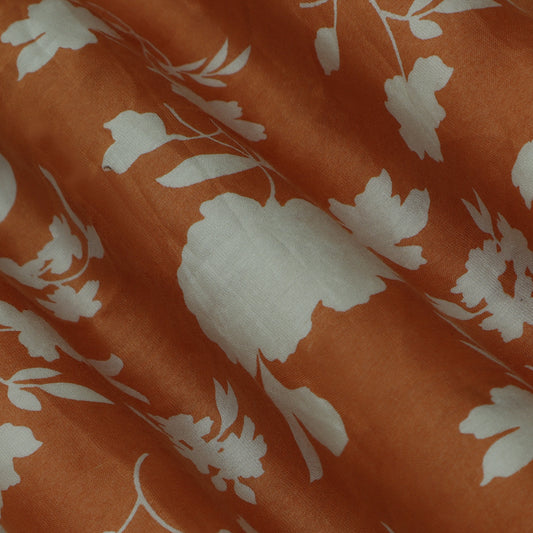 Colored Chanderi Print Fabric
