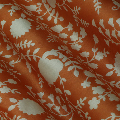 Colored Chanderi Print Fabric