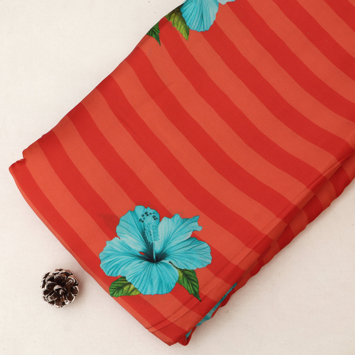 Modal Satin Stripe Fabric