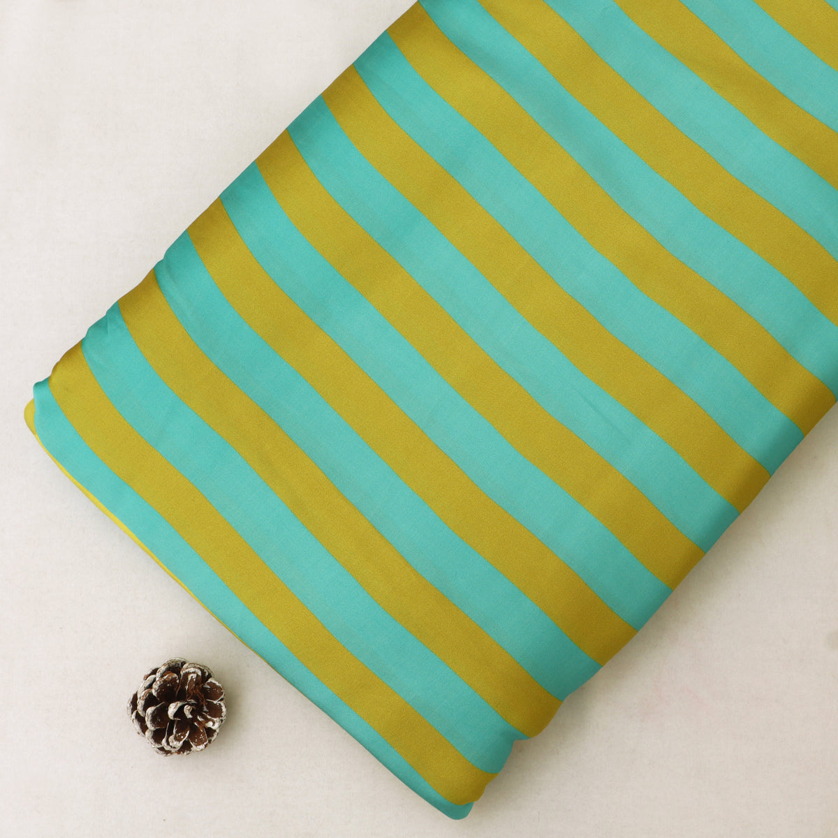 Modal Satin Stripe Fabric