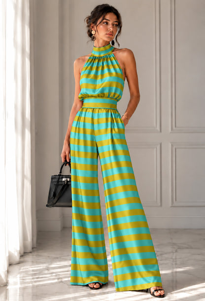 Modal Satin Stripe Fabric
